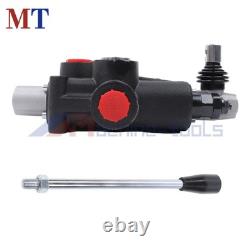 1 tiroir 32 GPM 3600 PSI valve directionnelle hydraulique compacte