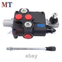1 tiroir 32 GPM 3600 PSI valve directionnelle hydraulique compacte