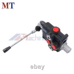 1 tiroir 32 GPM 3600 PSI valve directionnelle hydraulique compacte