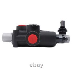 1 valve de commande directionnelle à tiroir, 32 GPM, 3600 PSI, hydraulique