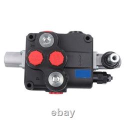 1 valve de commande directionnelle à tiroir, 32 GPM, 3600 PSI, hydraulique