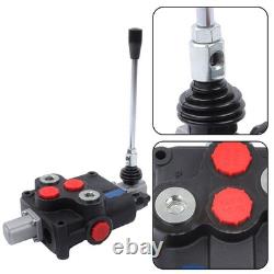 1 valve de commande directionnelle à tiroir, 32 GPM, 3600 PSI, hydraulique