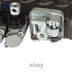 11GPM 7 Spool Hydraulic Directional Control Valve 40L Interface BSPP <br/> 
<br/>Vanaf 11GPM 7 spool hydraulische directionele regelklep 40L BSPP-interface<br/>
 <br/>I hope this helps! Let me know if you need anything else.