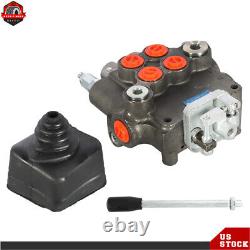 3625PSI 21GPM 2 Spool Hydraulic Directional Control Valve With Joystick For Tractor	<br/> 	
<br/> 
3625PSI 21GPM 2 Spool Valve de contrôle directionnel hydraulique avec joystick pour tracteur