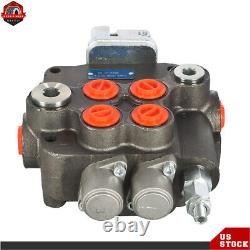 3625PSI 21GPM 2 Spool Hydraulic Directional Control Valve With Joystick For Tractor<br/><br/>
3625PSI 21GPM 2 Spool Valve de contrôle directionnel hydraulique avec joystick pour tracteur