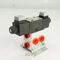 Atos DHE-0713 AC 20 Vanne Directionnelle Hydraulique Double Solénoïde 3 Positions 115V