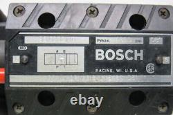 Bosch 081wv10p1v1018kl Solénoïde Actionné Valve De Commande Directionnelle Hydraulique 115