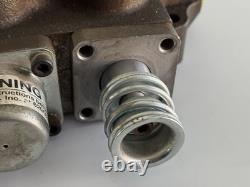 CROSS 4Z0009 Valve de commande hydraulique à 3 tiroirs, distributeur à cliquet avec rappel par ressort