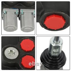 Distributeur hydraulique à commande directionnelle à 2 tiroirs, 32 GPM, 3600 PSI