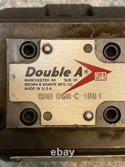 Double vanne de commande directionnelle à solénoïde hydraulique QMH-06M-C-10B1 D220338