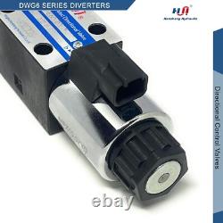 Électrovanne de commande directionnelle hydraulique 4WE6 D03 NG6 taille 6 12 V CC Deutsch