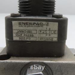 Enerpac VMMD-003 Vanne de commande hydraulique directionnelle manuelle à 4 voies 5000 PSI