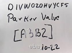 Ensemble de valve de contrôle directionnel hydraulique Parker D1VW020HVYCF5 82 A3B2