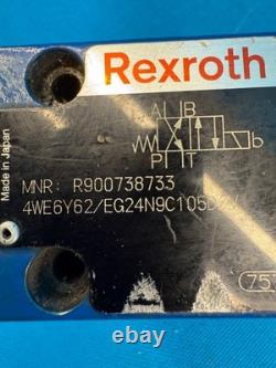 Ensemble de vanne solénoïde de contrôle directionnel hydraulique Rexroth R900738733