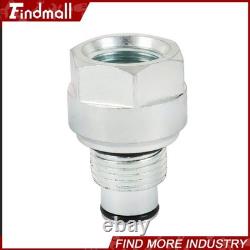 Findmall Valve de commande directionnelle hydraulique 6 tiroirs 11 GPM + bouchon de conversion