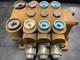 Hyfl024 Valve De Commande Directionnelle Hydraulique &agrave; 3 Tiroirs, Double Effet, 6 Voies