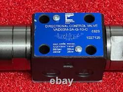 Hydraulique continentale VAD03M-3A-G-10-C Valve de contrôle directionnel