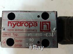 Hydropa Spool Valve De Commande Directionnelle Hydraulique We 6hd E3a
