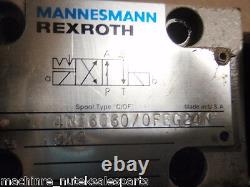 Mannesmann Rexroth 4we6c60/ofeg24n9k4 Valve Directionnelle Hydraulique