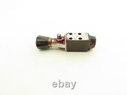 Manuel de la vanne directionnelle hydraulique Rexroth HydroNorma 4WMD 5 N2.3/F à bouton rotatif