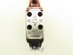 Manuel de la vanne directionnelle hydraulique Rexroth HydroNorma 4WMD 5 N2.3/F à bouton rotatif