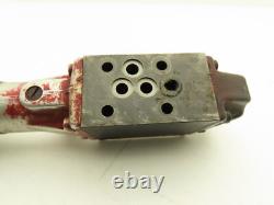 Manuel de la vanne directionnelle hydraulique Rexroth HydroNorma 4WMD 5 N2.3/F à bouton rotatif