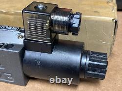 NOUVELLE SOLENOIDE DE COMMANDE DIRECTIONNELLE HYVAIR HYDRAULIQUE VALVE D03SD-2F-24D-35 Livraison Rapide