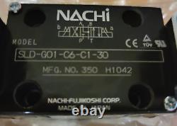 Nachi SLD-G01-C6-C1-30 Soupape de commande directionnelle hydraulique de petite série Nouvelle