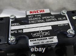 Nachi SS-G03-C5-R-C115-E20 Nouvelle vanne de commande directionnelle hydraulique à solénoïde