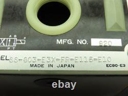 Nachi SS-G03-E3X-FR-E115-E10 Électrovanne hydraulique de commande directionnelle 120 V