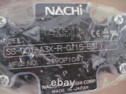 Nachi Ss-g01-a3x-r-c115-e31 Valve De Commande Directionnelle Hydraulique, Solénoïde Unique