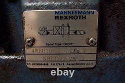 Nouveau Mannesmann Rexroth Hydraulique Valve Directionnelle 120 Vac 4weh10d44/of6ew110