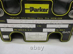 Nouveau Parker D1fwe82ccnkc012 Valve Directionnelle Hydraulique 5000 Psi