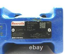 Nouveau Rexroth 4wmm 10 J50/f/m Valve De Commande Directionnelle Hydraulique R901350264