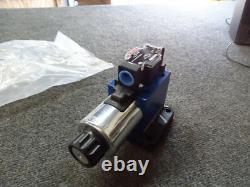 Nouveau Vanne Directionnelle Hydraulique Rexroth 3 Voies R978911305, 3WE10A40/CG12N9DA