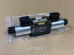 Nouveau Vanne de Contrôle Directionnel Hydraulique Parker D1VW004CNJW 91 24VDC 5000 PSI