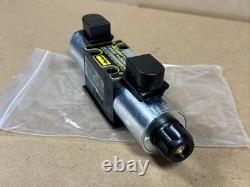 Nouveau Vanne de Contrôle Directionnel Hydraulique Parker D1VW004CNJW 91 24VDC 5000 PSI