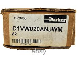 Nouveau Vanne de Contrôle Directionnel Hydraulique Parker D1VW020ANJWM-82, D1VW020ANJWM82