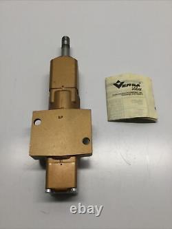 Nouveau, Versa, Tsg-2501-s-155-a120, Valve Directionnelle Hydraulique, 0-500psig. (7f-3)