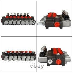 Nouveau distributeur hydraulique directionnel à 7 tiroirs, 13 GPM, 3600 PSI, interface SAE