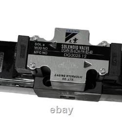 Nouvelle vanne de commande directionnelle hydraulique pour DG4V-3S-6C-M-FW-B5-60 110V/120V