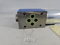 Nouvelle vanne hydraulique directionnelle à solénoïde OEM REXROTH 4WE 6 D62/EG24N9K4/ZV