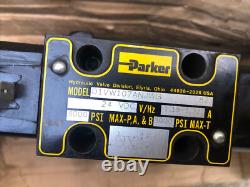 Parker D1VW107ANJWG 24 VCC 5000 PSI Vanne hydraulique directionnelle