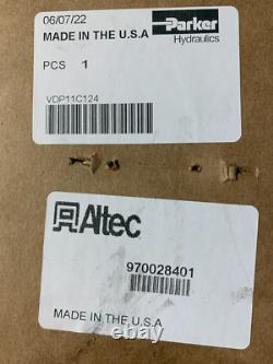 Parker VDP11 C124 Valve de commande directionnelle hydraulique 3000 psi Altec 970028401