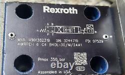 R901382319 Rexroth Bosch Valve Hydraulique De Commande Directionnelle Proportionnelle