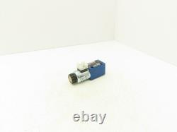 Rexroth 4WE6D62/EG24N9K4/62 Vanne Directionnelle Hydraulique à Solénoïde 24VDC 4/2