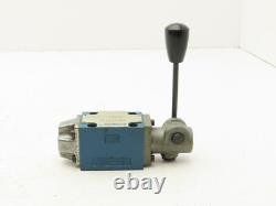 Rexroth 4WMM6J53/B08V Vanne directionnelle à spool hydraulique manuelle 3 positions
