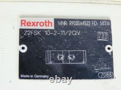 Rexroth 4we10e40/cg24n9dk24l Assemblage De Vanne De Commande De Direction Hydraulique