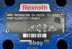 Rexroth 4we10j33/cw11on9k4 Vanne de commande directionnelle hydraulique R900592338