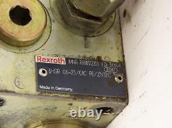 Rexroth 4we6 Vanne Solénoïde Hydraulique Directionnelle Manipold Stack 24vdc
